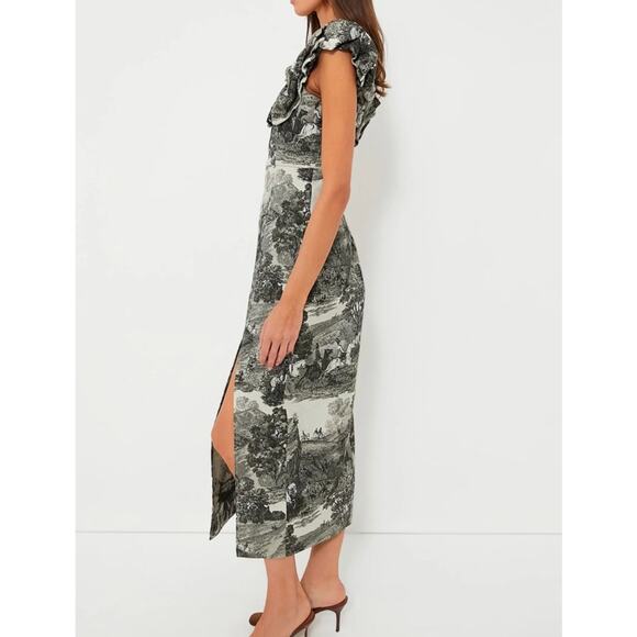 TUCKERNUCK middleburg toile suze dress NWT Size XS - Picture 3 of 7